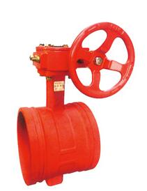 WGGX-16軟密封溝(gou)槽式蝸輪蝶閥(fá)